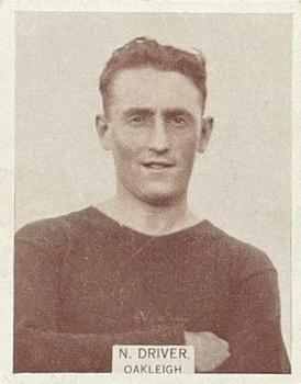 1933 Wills's Victorian Footballers (Large) #153 Norman Driver Front